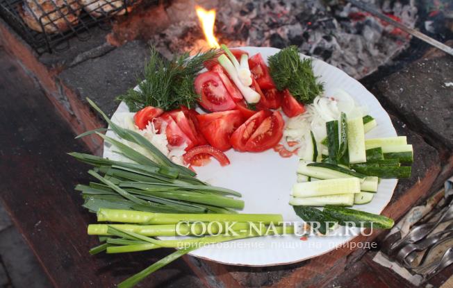 шашлык из корейки свинины