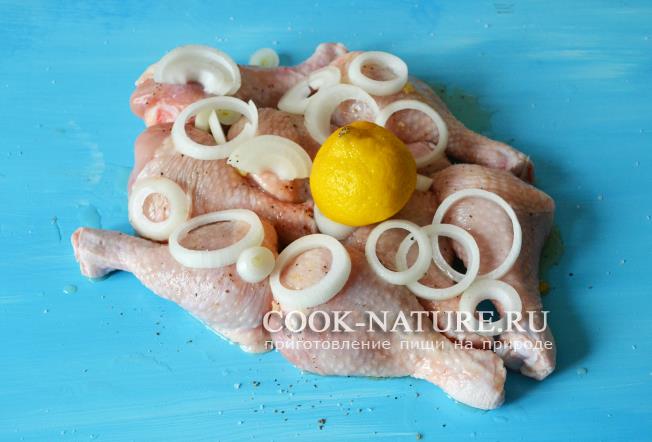 шашлык из курицы