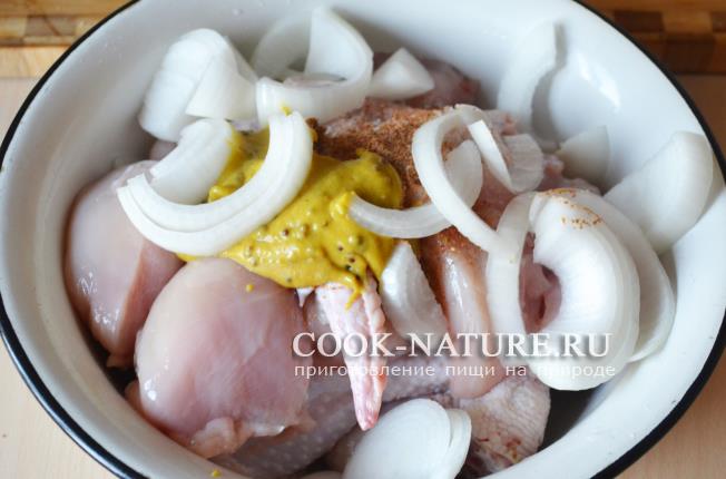 рецепт шашлыка из курицы