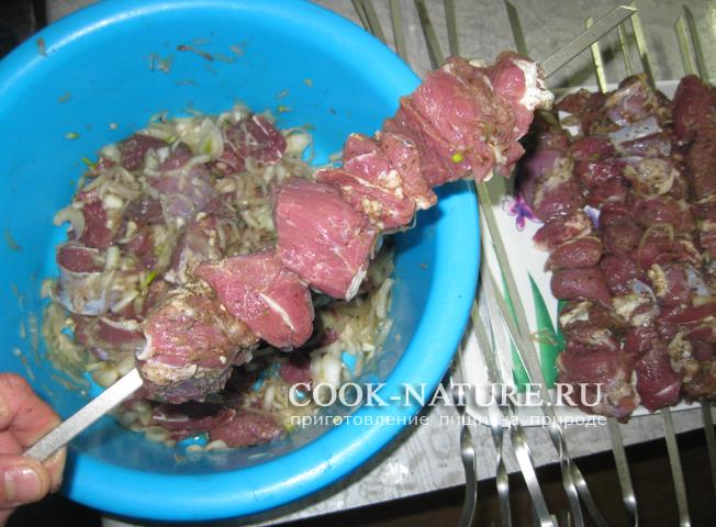 рецепт шашлыка из говядины