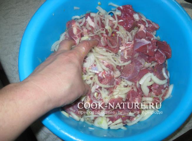 рецепт шашлыка из говядины