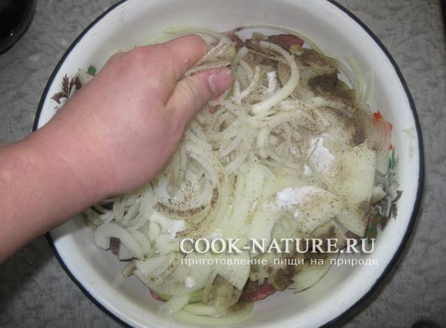 рецепт шашлыка из свинины