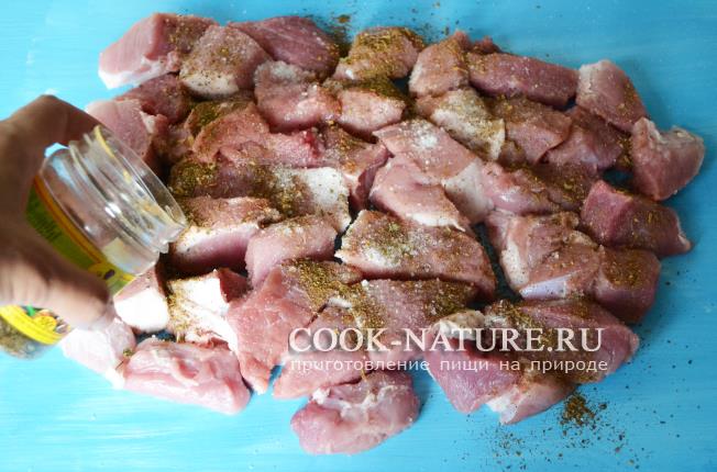 шашлык из свинины