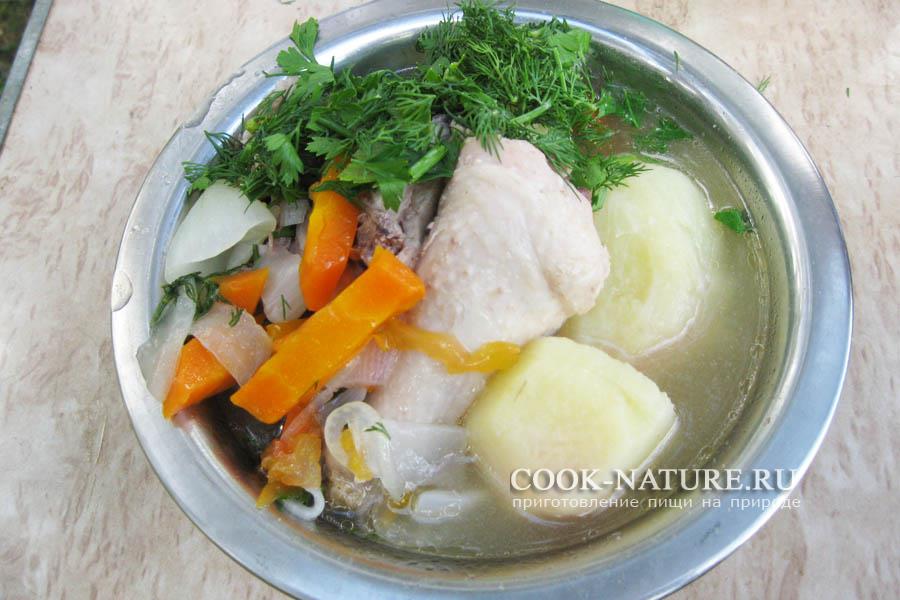рецепт шурпы из курицы