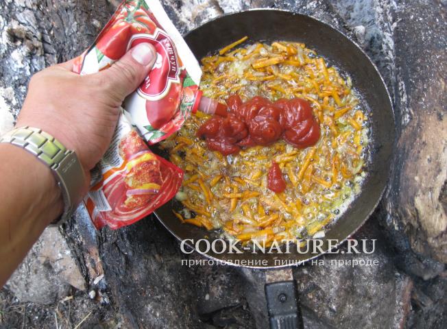 рецепт борща с грибами