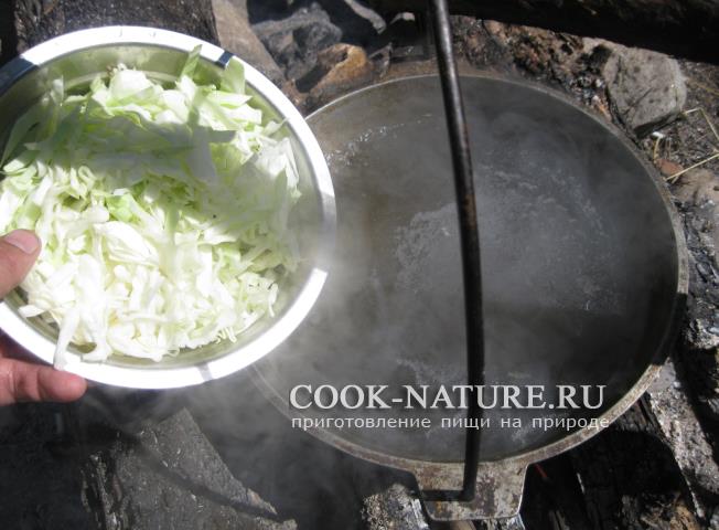 рецепт борща с грибами