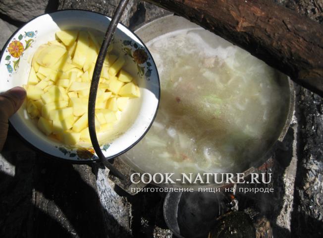 рецепт борща с грибами