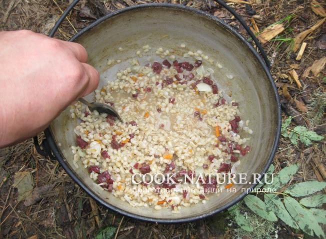 приготовление перловой каши