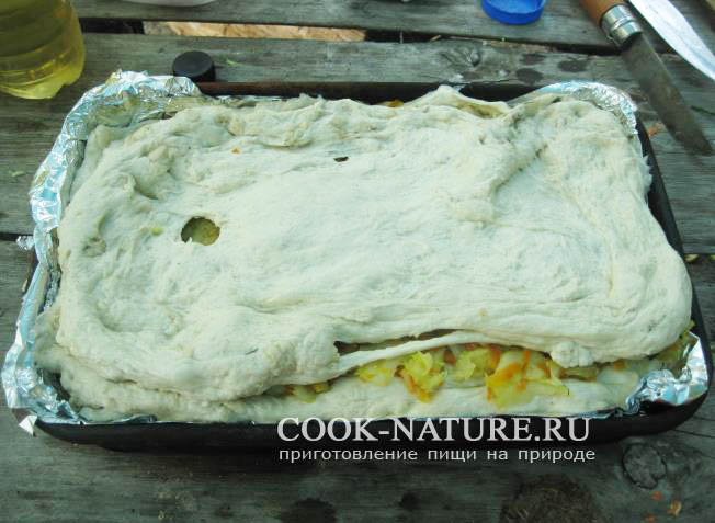 рецепт пирога с капустой