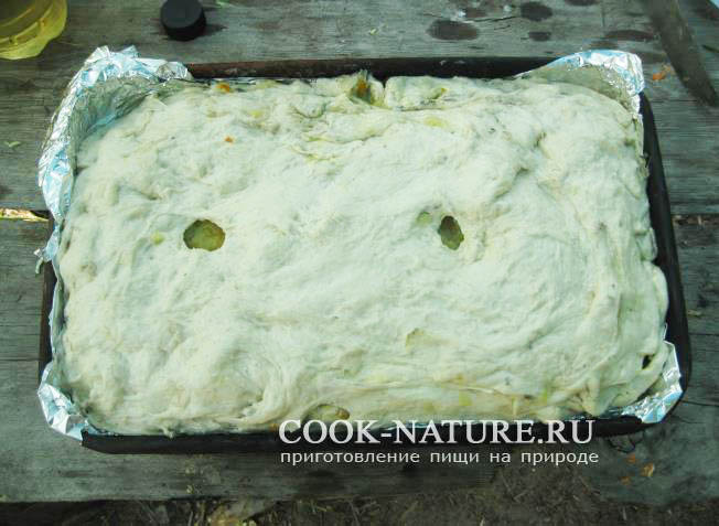 рецепт пирога с капустой