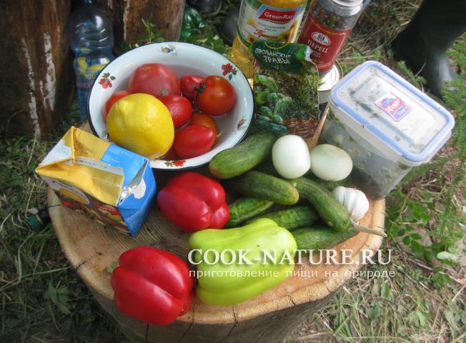 рецепт греческого салата