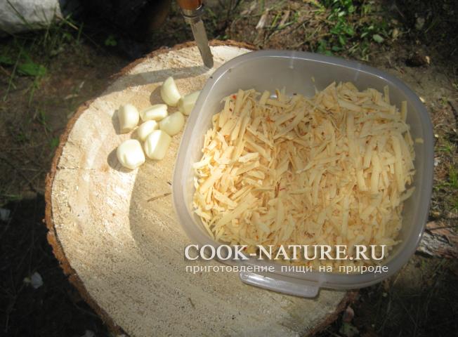 рецепт походной закуски