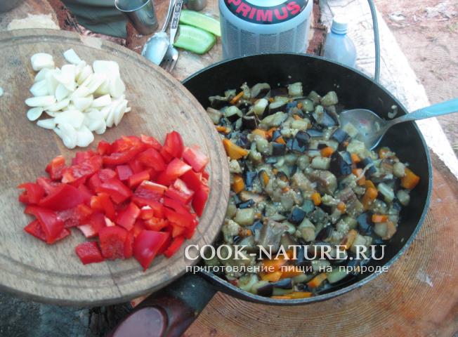 овощное рагу с баклажанами