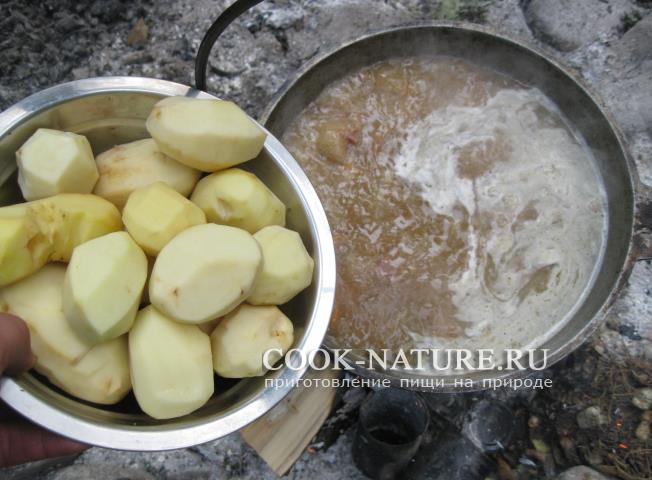 Шурпа по-походному рецепт шурпы