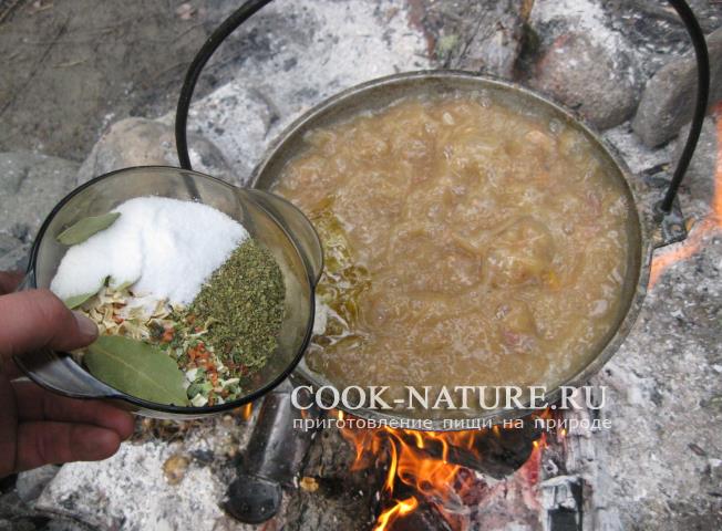 Шурпа по-походному рецепт шурпы