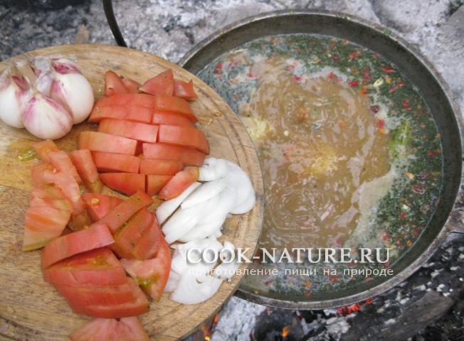 Шурпа по-походному рецепт шурпы