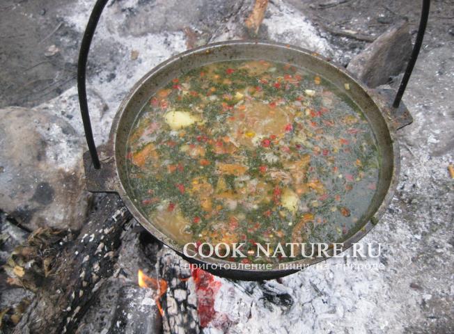 Шурпа по-походному рецепт шурпы