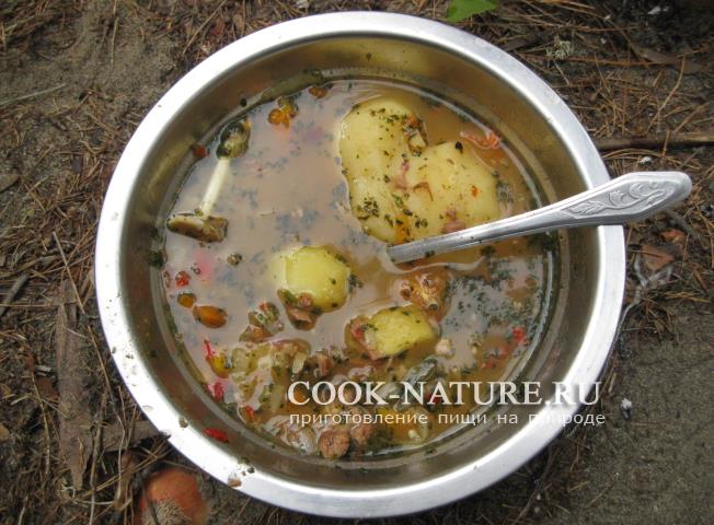 Шурпа по-походному рецепт шурпы