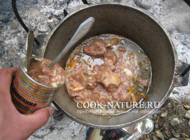 Шурпа по-походному рецепт шурпы