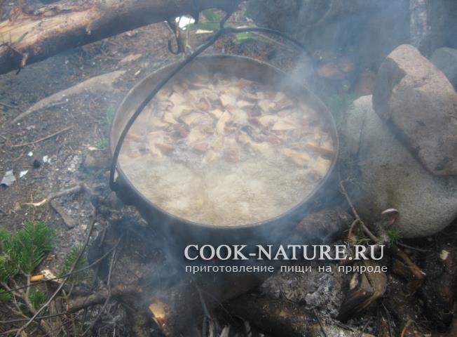 рецепт супа с грибами