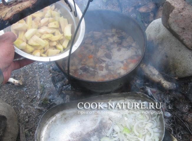 рецепт супа с грибами