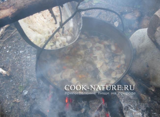 рецепт супа с грибами