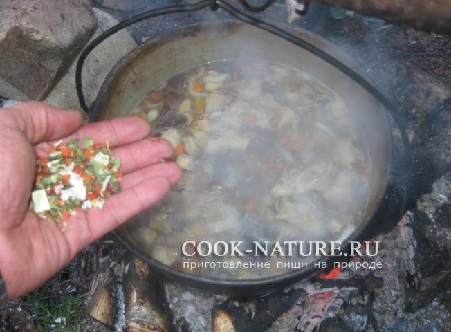 рецепт супа с грибами