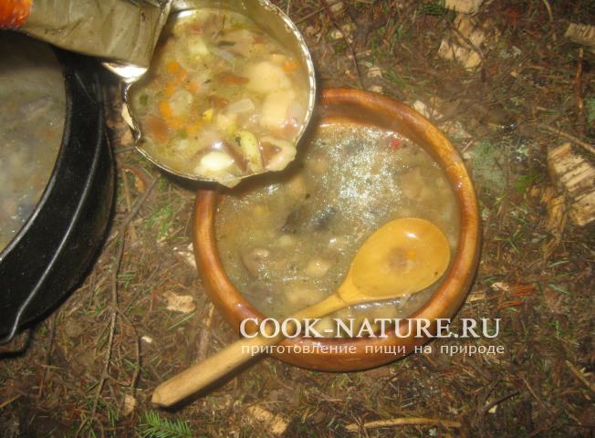 рецепт супа с грибами