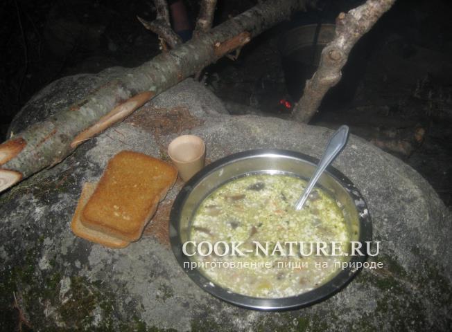 рецепт супа с грибами