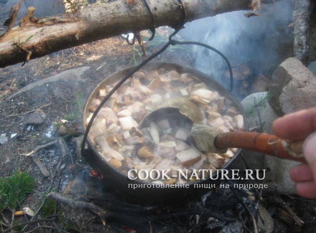 рецепт супа с грибами