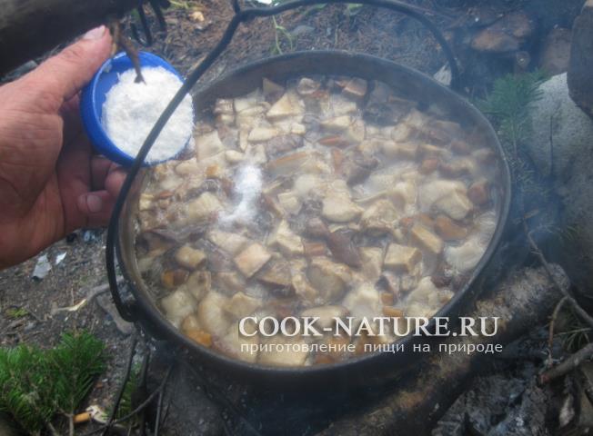 рецепт супа с грибами