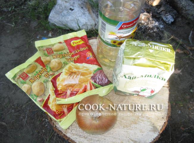 картофельное пюре