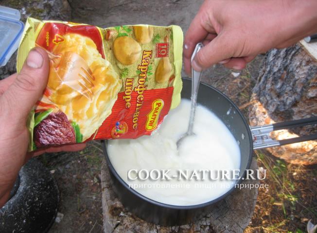 картофельное пюре